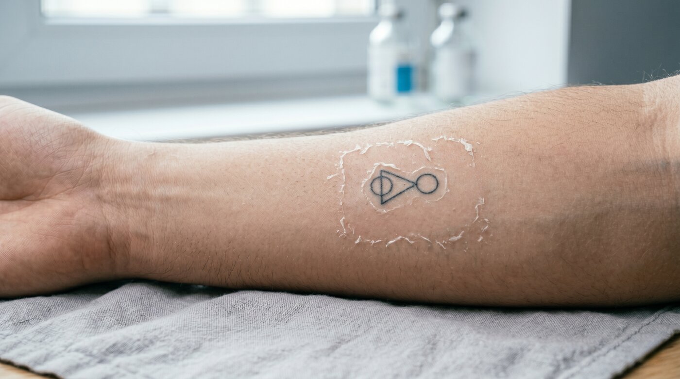 Editorial hero image for Tattoo Healing Stages Week-By-Week.